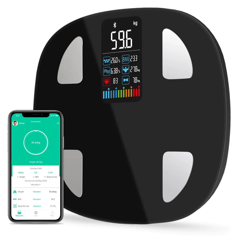 
Wholesale Price sale digital convenient battery typeweight bathroom fat scale 