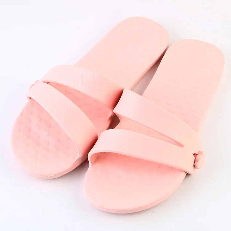 New Lightweight Flat Sandals Summer Foldable Travel Trip Portable Home Detachable Slippers for Women