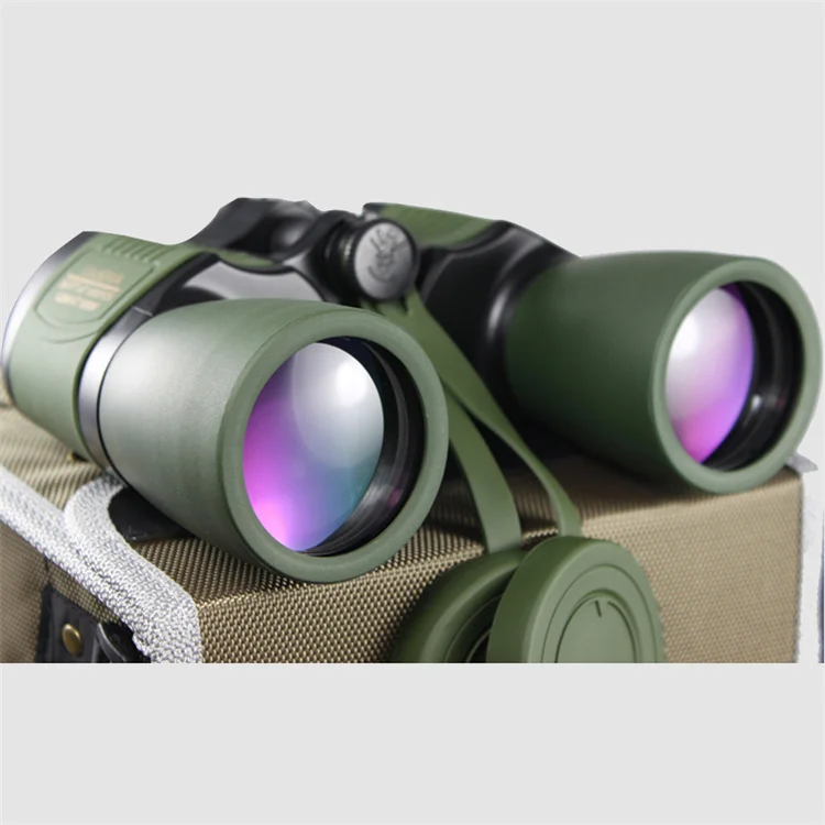 Binoculars with coordinates 10x50 autofocus high power night vision adult fixed focus telescope