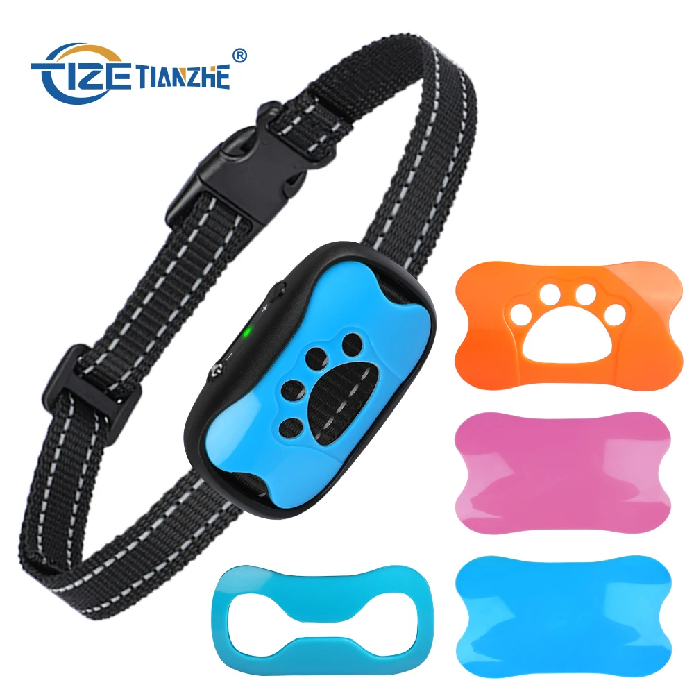 Ошейник для собак TIZE, 7 уровней, USB, с вибрацией, звуковым сигналом