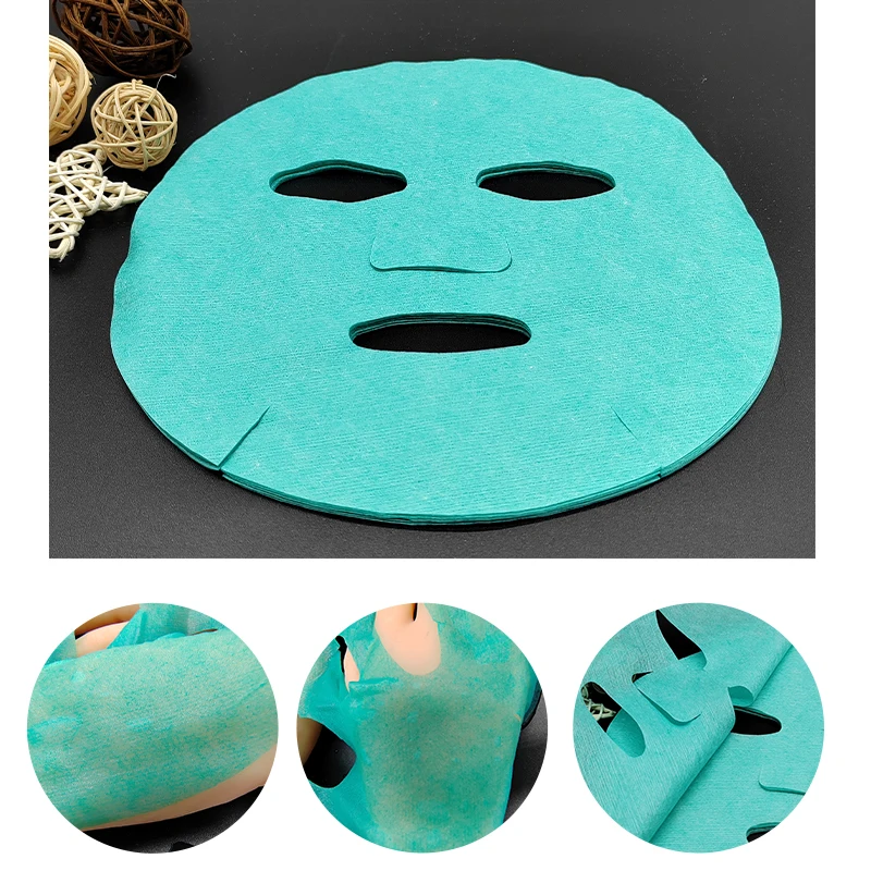 nonwoven mask sheet dendrobium fiber green new material for face masks paper Dry Mask Sheet