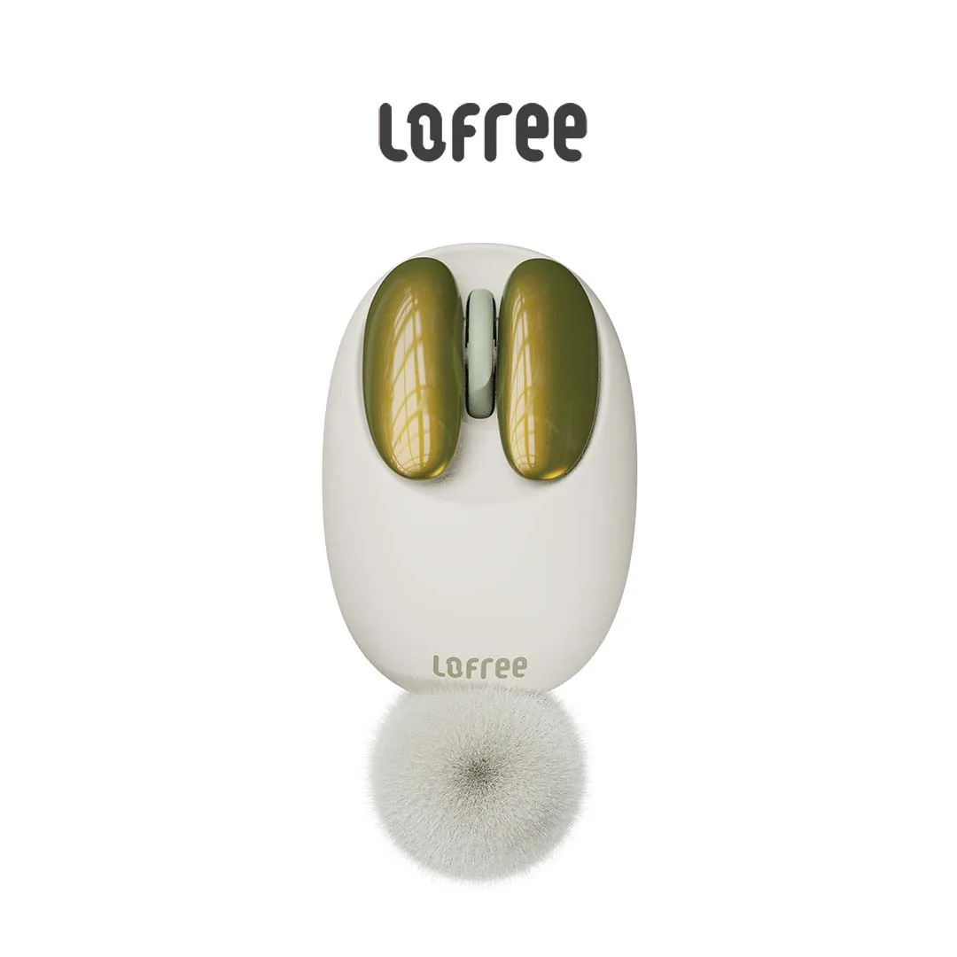 LOFREE Creative BT Wireless Mouse For Laptop Desktop Android Windows IOS System Wireless Mouse For Girls Christmas Gift
