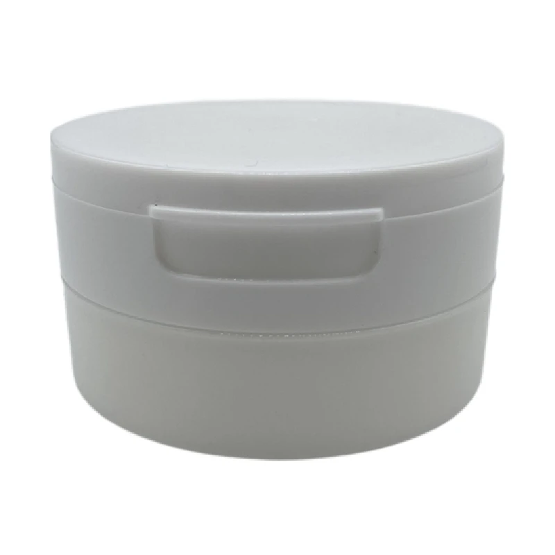 Косметический контейнер для ватных дисков для макияжа, 50 г/пластиковая банка для масла для тела с откидной крышкой
