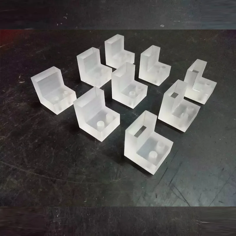 Изготовленные на заказ небольшие отверстия CNC обработка кварцевого стекла с лазерной дрелью Holess