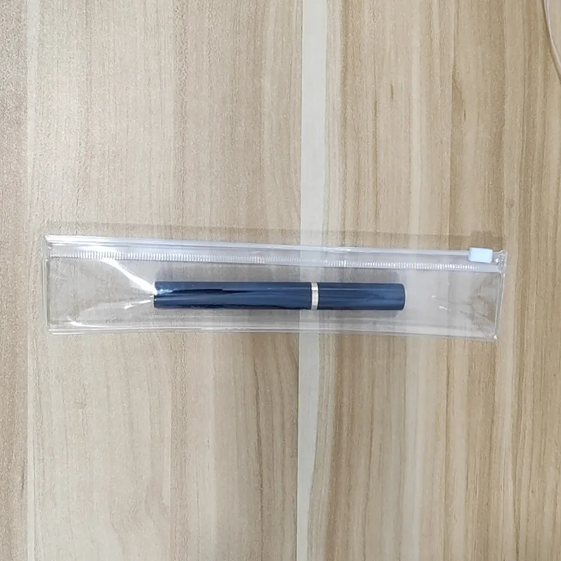Custom Logo Printing PVC Plastic Transparent Swimwear Clothing Zipper Packaging Pouch Bag