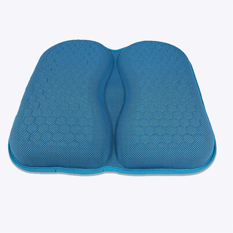JIANGQIANG Car & Office TPE Gel Seat Cushion Coccyx Outdoor Double Thick Orthopedic Cooling Gel Seat Cushion