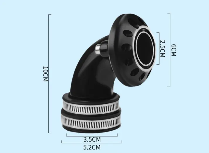 Hot selling Motorcycle Fuel Systems Carburetor interface Modified Y15 carburetor bend connector