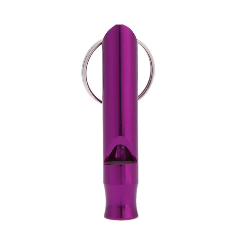 Outdoor Flat Aluminum Emergency Survival Whistle