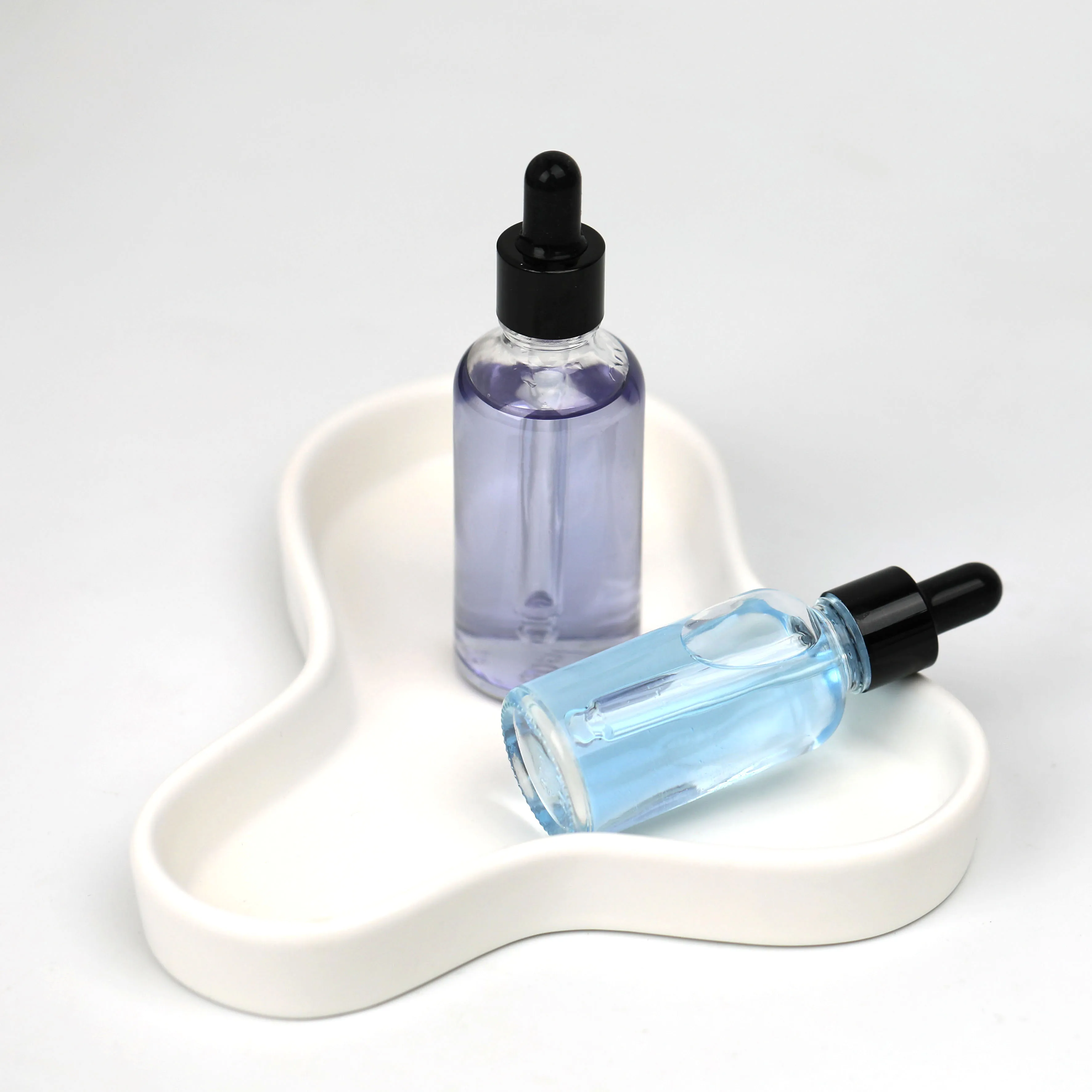 Factory Price Transparent Glass Oil Bottle Dropper Body Essential Oil Bottles 10Ml 15Ml 30Ml 50Ml 100Ml