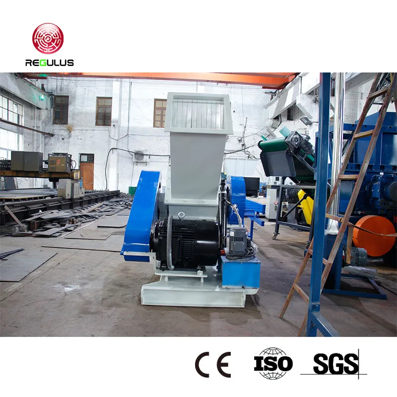 Plastic Crusher Machine SWP Series Crushing PE PVC Tube Plastic Reprocessing Crusher Equipment