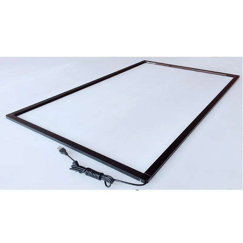 IR multi touch screen frame 21.5 infrared touch overlay kit Infrared multi-point touch panel and glass