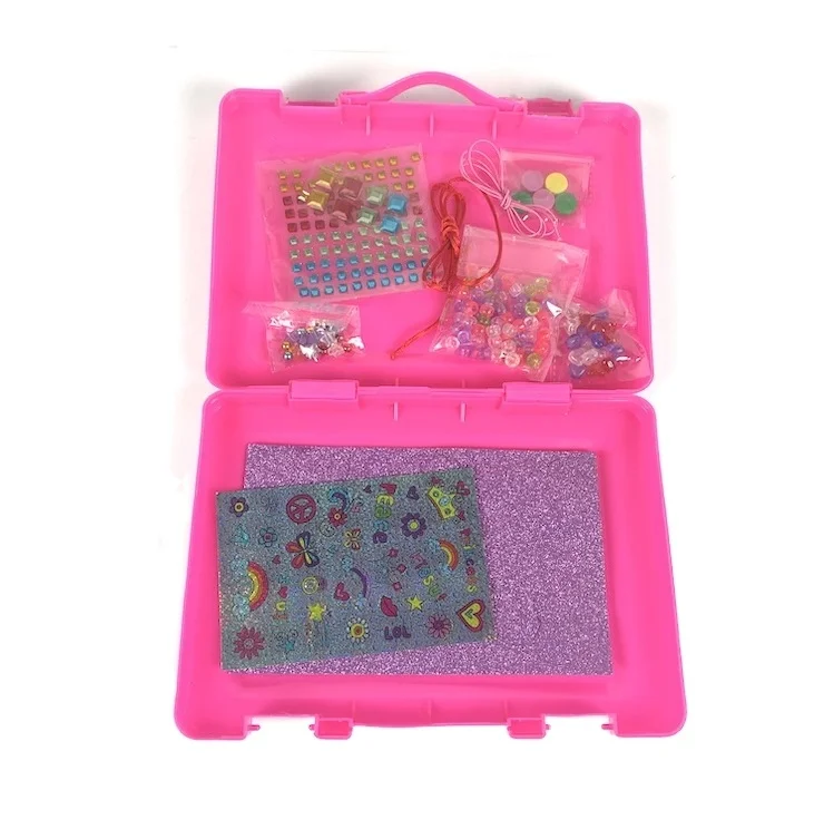 New Fashion Comfortable Carry Case Jewellery Set Decorative Craft Stickers Diy