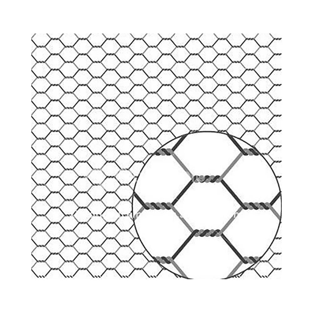 
2021 Low Price Galvanized or Pvc Coated Customized Size Customized Size Hexagonal Mesh 