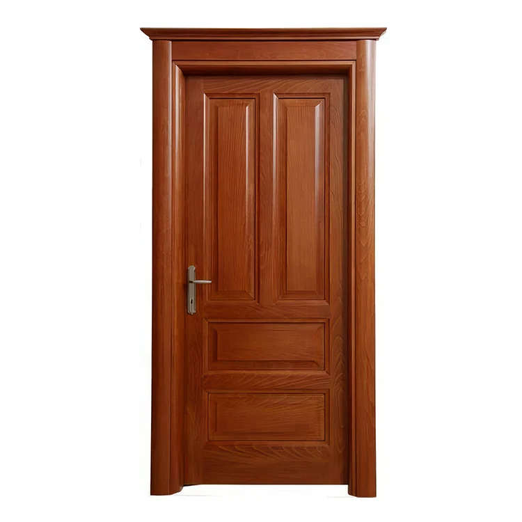 Apartment Suppliers Hot Sale Interior Wooden Door Doors MDF Wood PVC Plastic WPC Door 2023 Latest Modern Design China