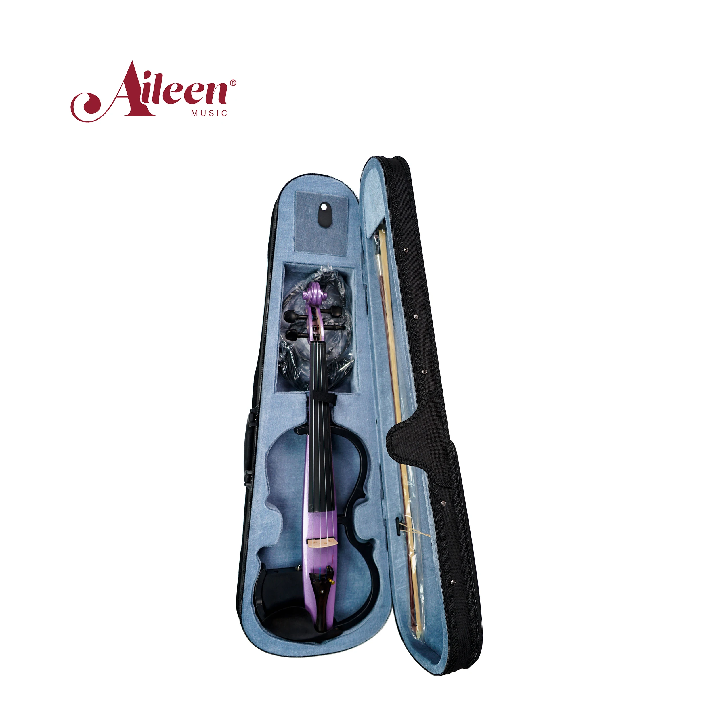 AileenMusic 2022 New Design ABS 4/4 violin Electric 4 string(VE110P)