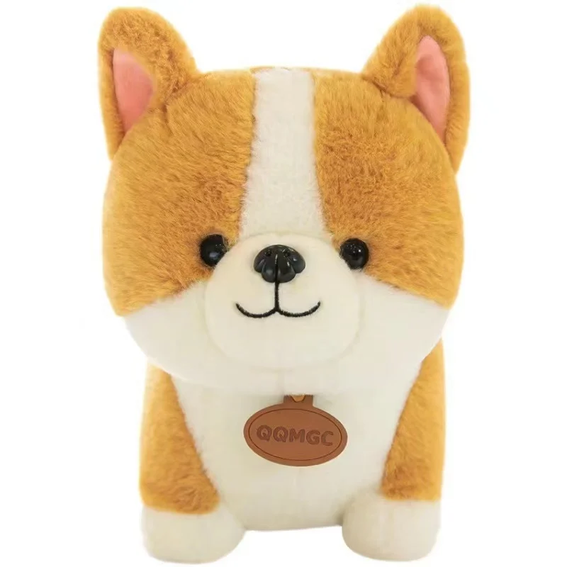 Cute dog plush toy corgi doll