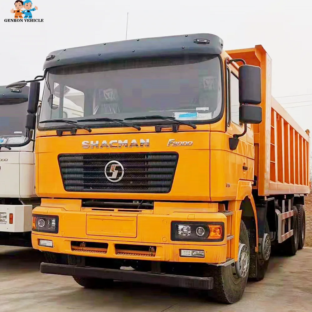HOWO/Shacman Brand 10 Tires Used Dump Tipper Truck Export To African Market Tipper Trucks