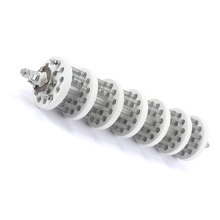 10kW5KW Stability  Imported heating wire High Density Rustproof electric radiant tube ceramic cylinder heating element