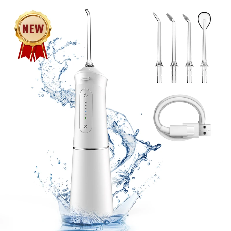 Orthodontic Dental Electric Cordless Water Flosser Teeth Cleaning Mouth Irrigator Water Jet Pick Flosser Bucal Oral Irrigator