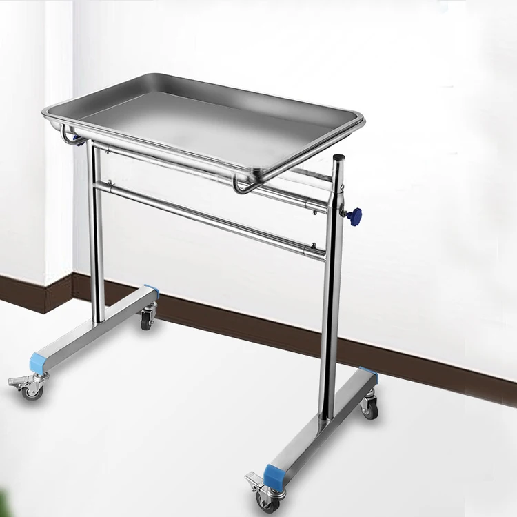 Больничная мебель, медицинская тележка SS mayo, стол для операционной