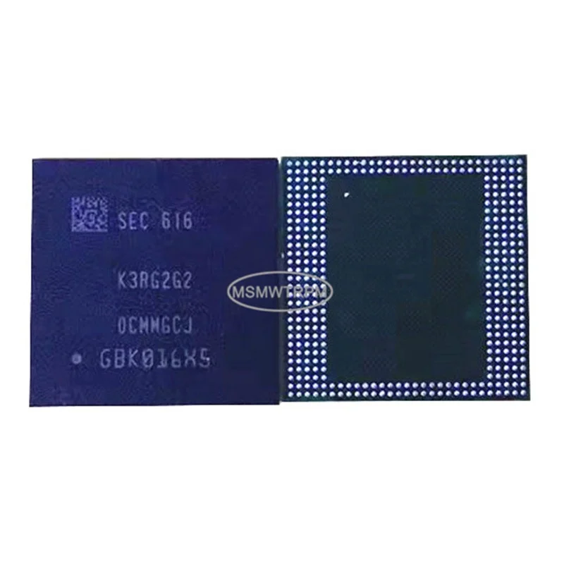 Msmwtrpm K3RG2G20CM-MGCJ 366FBGA LPDDR4 3733 Мбит/с 4 Гб используется припаянные шарики Проверка прошла успешно чип памяти флэш-памяти K3RG2G2