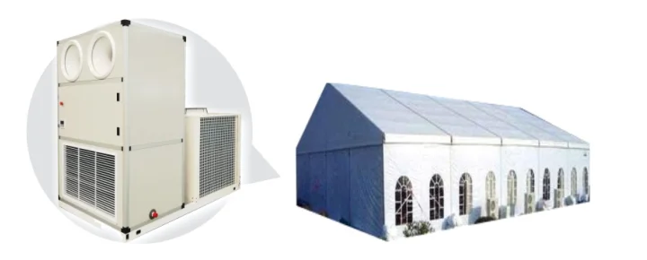 High quality HVAC system for tent of  60kw