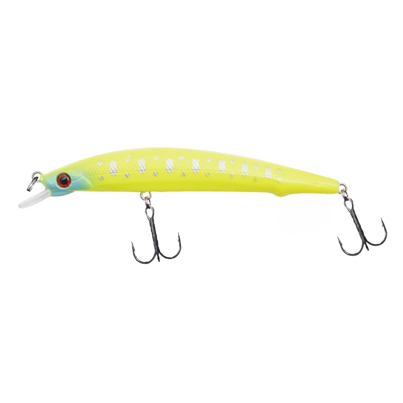 11cm minnow lure Laser coating Built-in lead block bait minnow head Minnow Hard bait