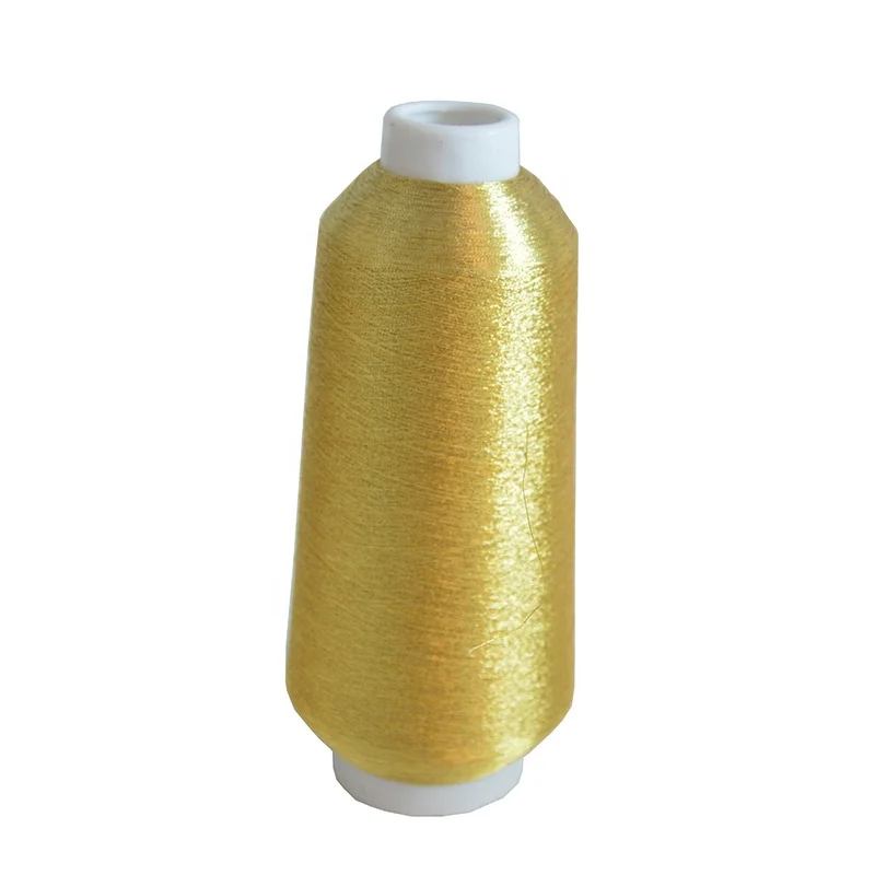 Popular Cheap ST Type Metallic Yarn  Lurex Yarn Zari Factory Directly Wholesale Pearl Transparent embroidery Polyester