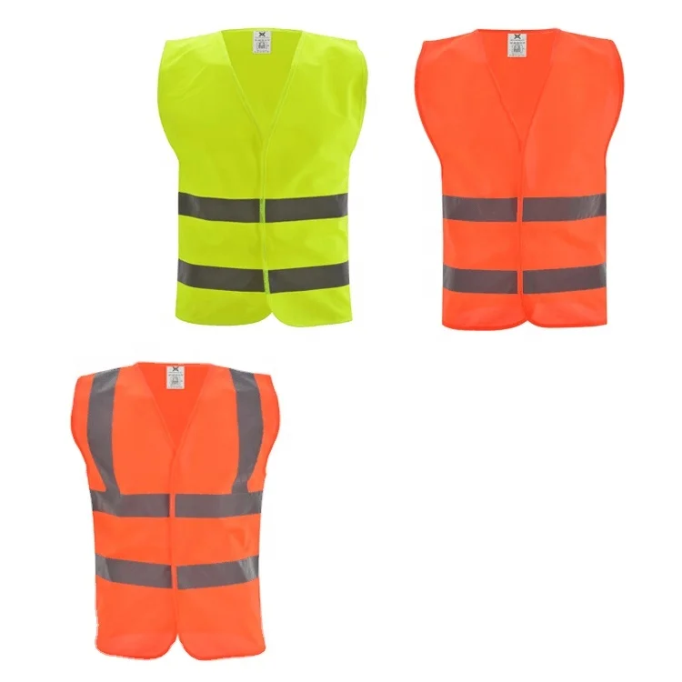 
Reflective Vest Wholesale Construction Vest Mesh Safety Vest Logo High Visibility Security Jacket V1 