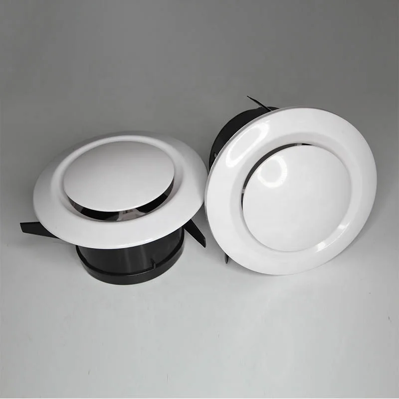 Exhaust Vent 4/6/8 inch Plastic Air Conditioning Supply Round Air Grille