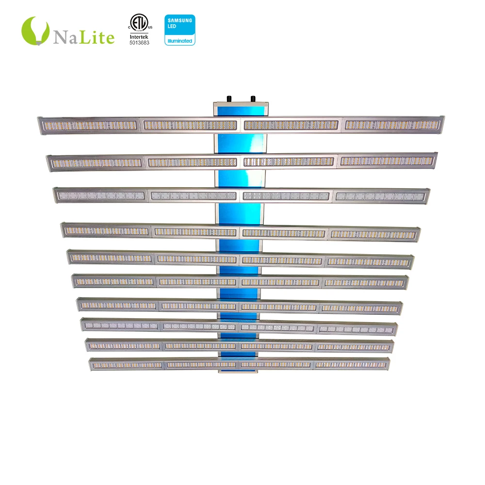 Nalite High Par Lumiled Modular 3500K 5000K VEG Flower Floor Lettuce Grow lights 630W Led Grow Light strip 800w
