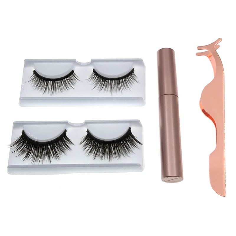 Высококачественные магнитные ресницы в индивидуальной упаковке