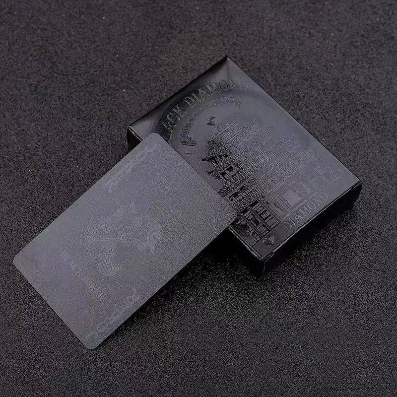 Wholesale Unique New Design High Quality Plastic Poker Playing Cards printing Poker Card PVC Game Cards