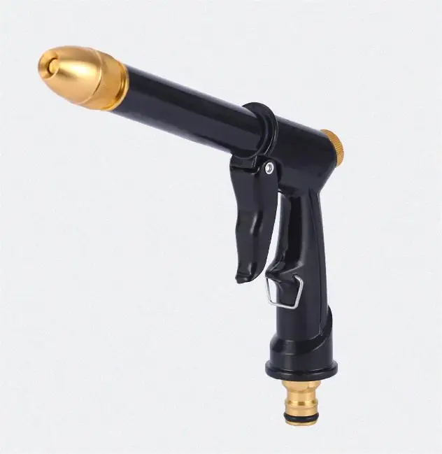 Pet Shower Sprayer Long Rod Car High Pressure Washer Gun Garden Hose Nozzle Sprayer Metal Car Wash Spray Gun Water Hose Nozzle
