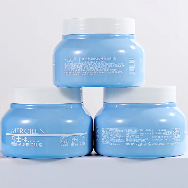 Wholesale private brand Moisturizer 250g Little Blue Pot Care Cream Body Lotion Moisturizing Moisturizing Skin cream