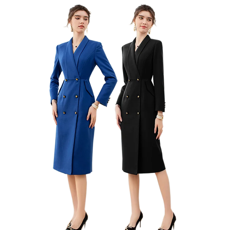 Заводская поставка, оптовая продажа, церковные платья для черных женщин, черные платья, королевские синие платья для женщин