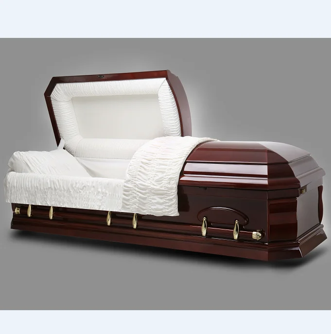 ELEANOR wood caskets coffins funeral supplies made in China