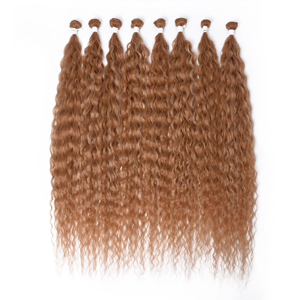 Jessica Ocean Water Wave Twist Crochet Hair Ombre Blonde Loose Deep Wave Braiding Hair Extension