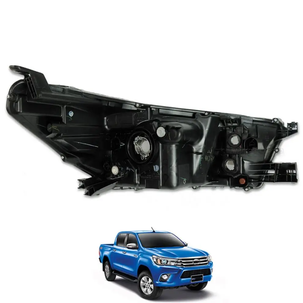 OEM auto parts spare headlight halogen & xenon headlamp for TOYOTA hilux REVO 2015-2019