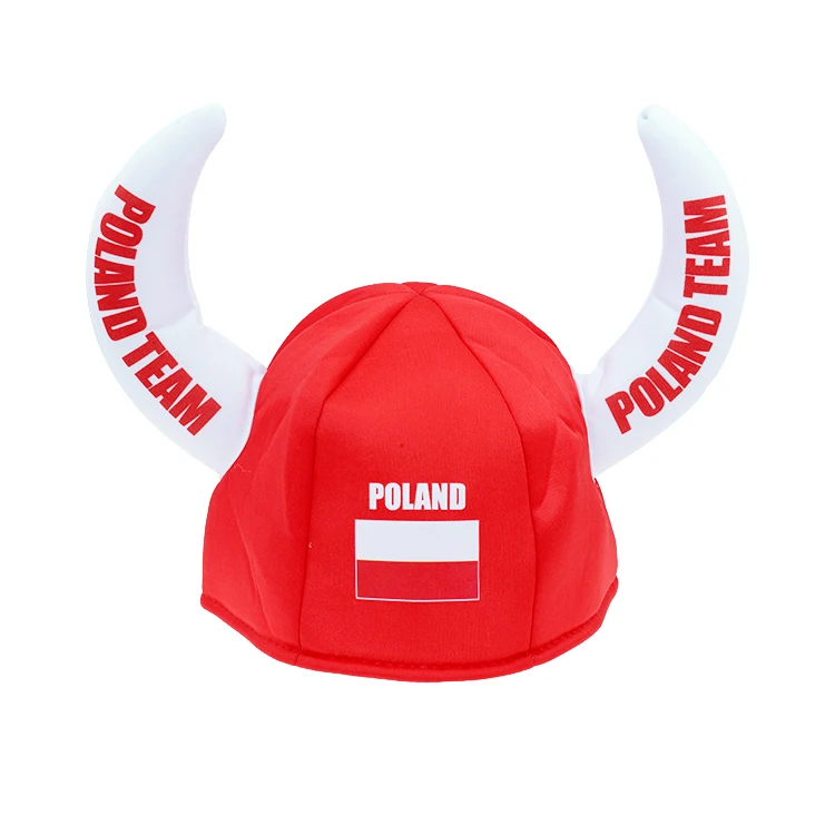 China Customize Top Crazy Hat Embroidery Logo Football Club Team Fans Hat