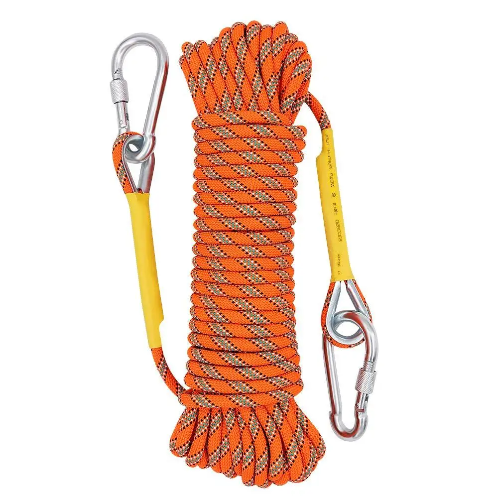 Nylon Climbing  Mountain Climbing  Rope Static Safety Outdoor Climbing Rope