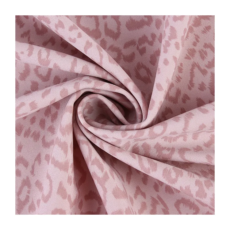 breathable stretchable top woman girls athletic fitness sports spandex fabric for yoga