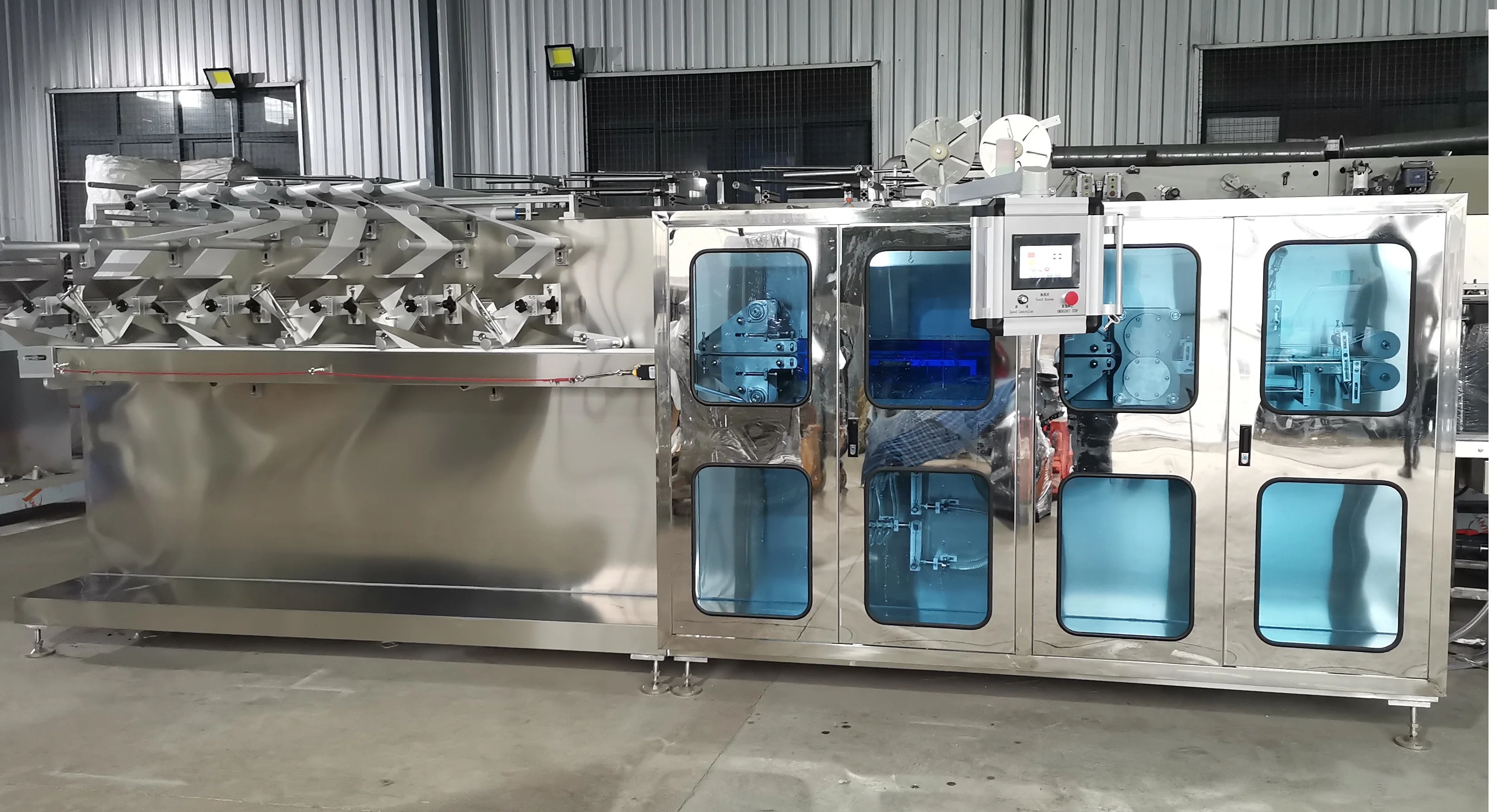 full automatic roll wet wipes making machine baby wipes making machine manufactory