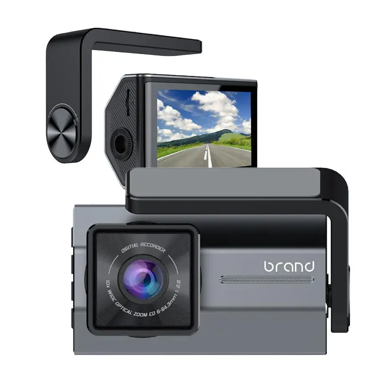 Customized car cam 1080 full hd with WIFI dual channel front and back vehicle blackbox dvr dash cam for car