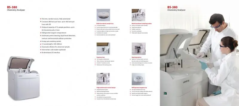 
Competitive portable blood testing semi-auto biochemical analyzer 
