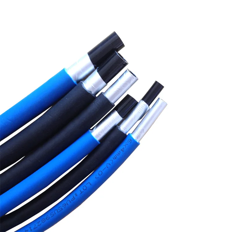 FLame retardant compound  pu tube three layers pneumatic Polyurethane tubes Spatter Resistance high pressure compound hose