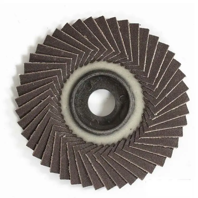 5inch 9inch Professinal backing plate calcined fused alumina grit flexible waxed abrasive flap discs disc supplier