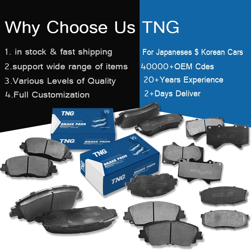 Hot Sell China Factory Ceramic Brake Pads for Kia Optima Soul Sportage for Hyundai D1295 58101-1DE00 Brake Pad Supplier