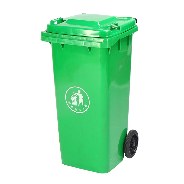 
Cheap Large 120L 360L Dustbin Garbage Can Plastic Trash Outdoor Waste Bin with Wheels 