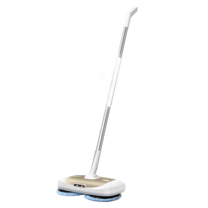 400ml Spin Dual Pads Wet and Dry Portable Cordless Electric Mop for Home Household Cleaning Microfibre Fabric Sustainable 60mins